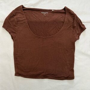 PACSun Women's Brown Top